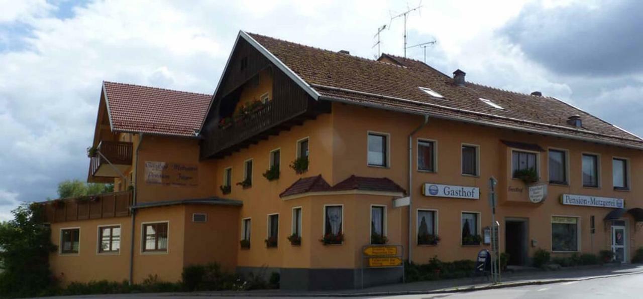 Gasthof-Pension-Metzgerei Jaeger Michelsneukirchen Exterior photo